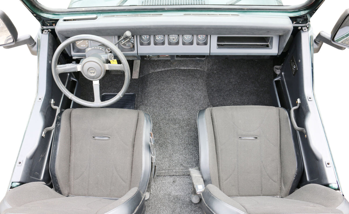 Guardian Comfort Jeep Liner Grey 87-95 Jeep Wrangler/76-86 Jeep CJ7 Husky Liners