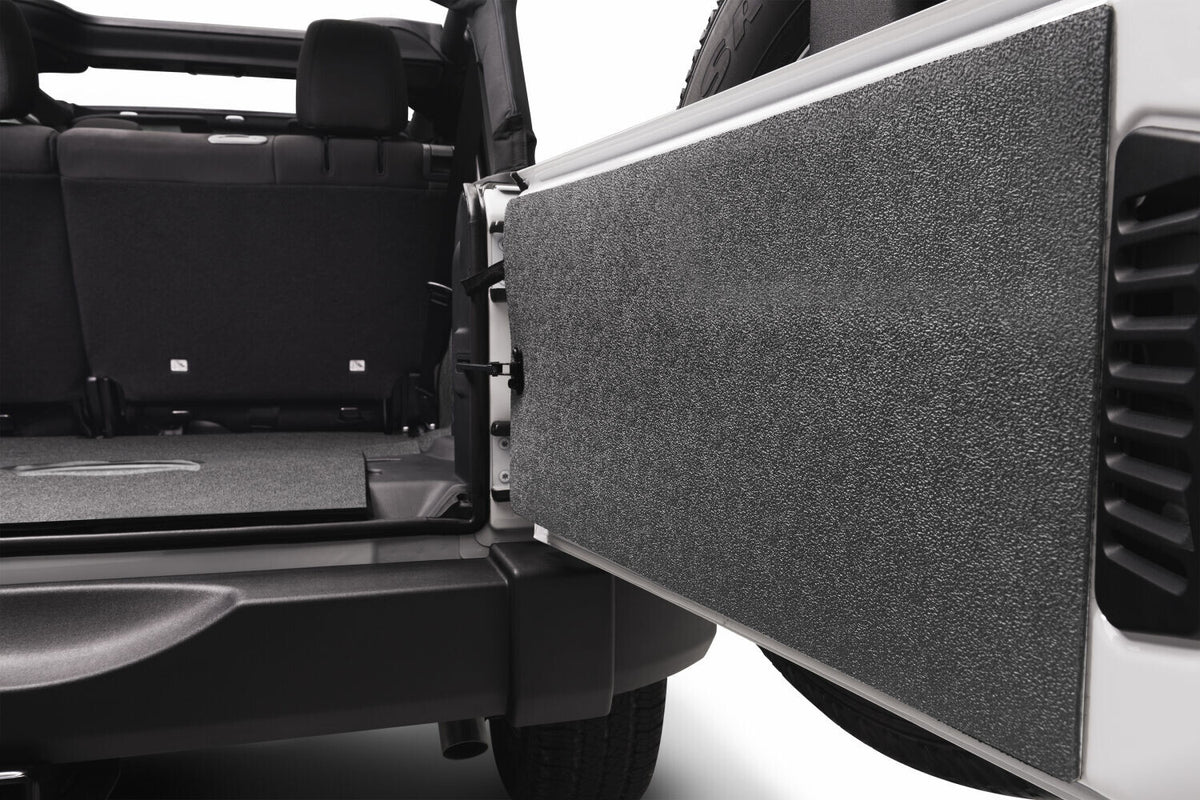 Guardian Comfort Jeep Tailgate Liner Grey 18-24 Jeep Wrangler Unlimited Moab 4 Door / Jeep Wrangler Unlimited Rubicon 4 Door and More Husky Liners