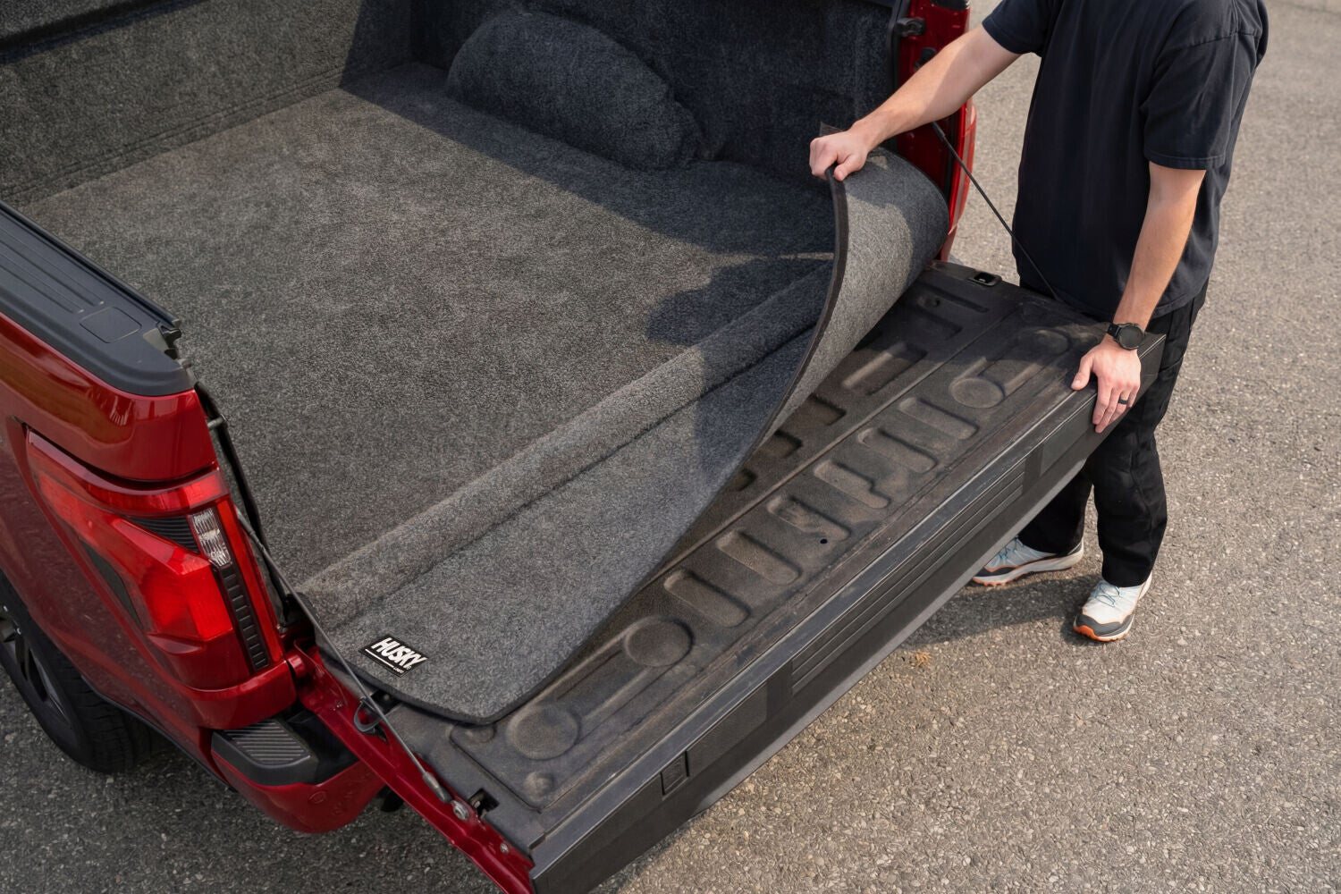 Guardian Comfort Full Bedliner Grey 67.1 Inch Bed 15-26 Ford F-150 / Ford F-150 Lightning Husky Liners