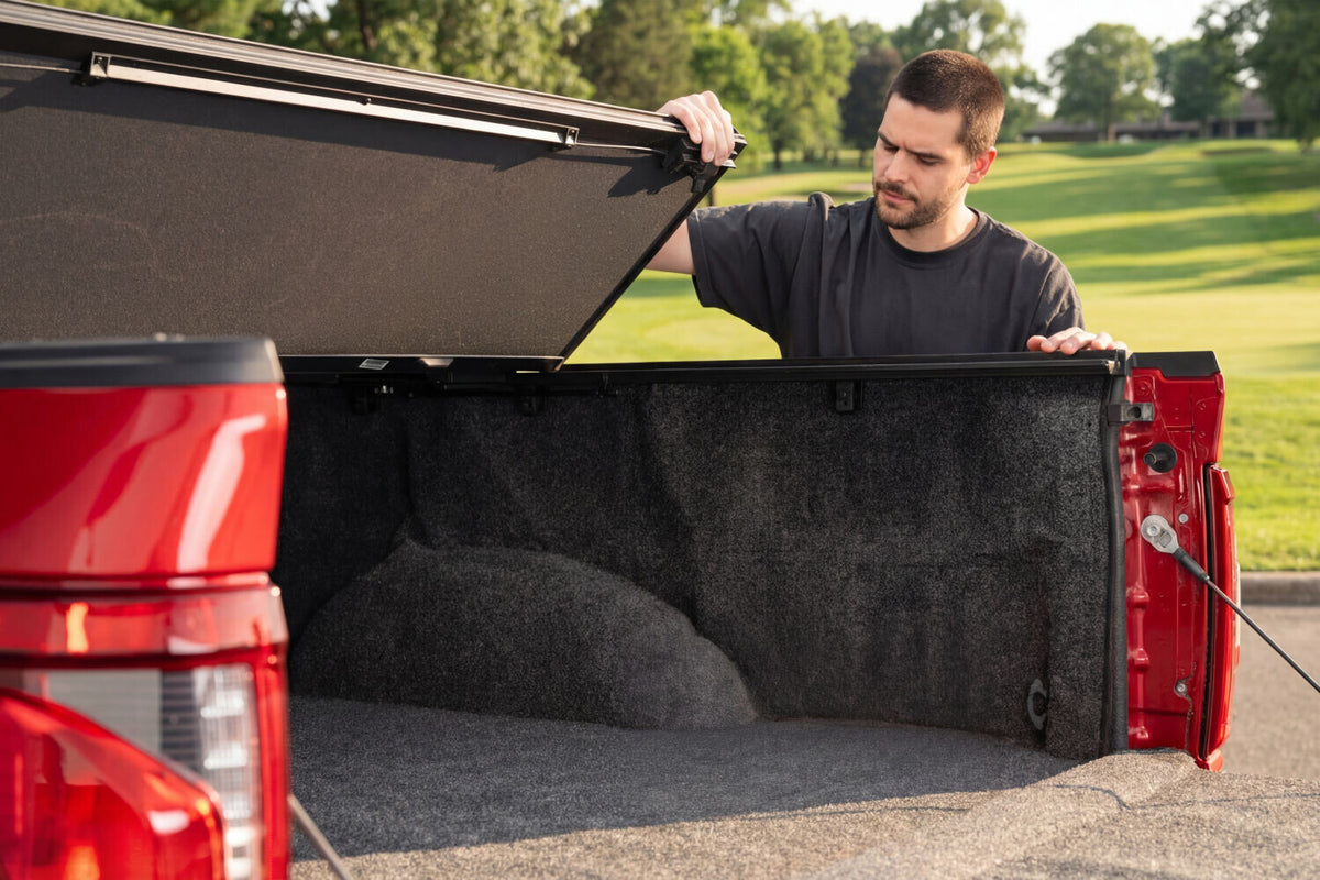 Guardian Comfort Full Bedliner Grey 67.1 Inch Bed 15-26 Ford F-150 / Ford F-150 Lightning Husky Liners