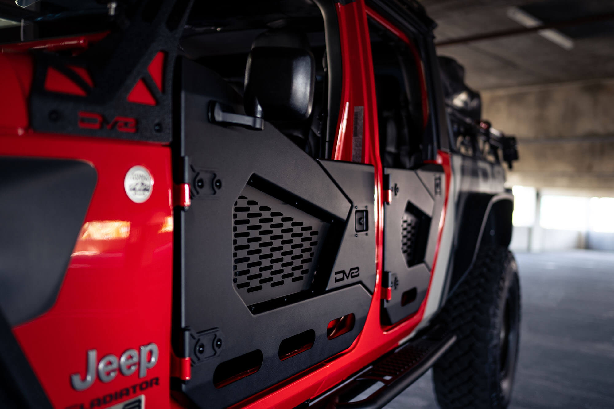 2020 2025 Jeep Gladiator JT Wrangler JL JLU Front 1/2 Doors DV8 Offroad