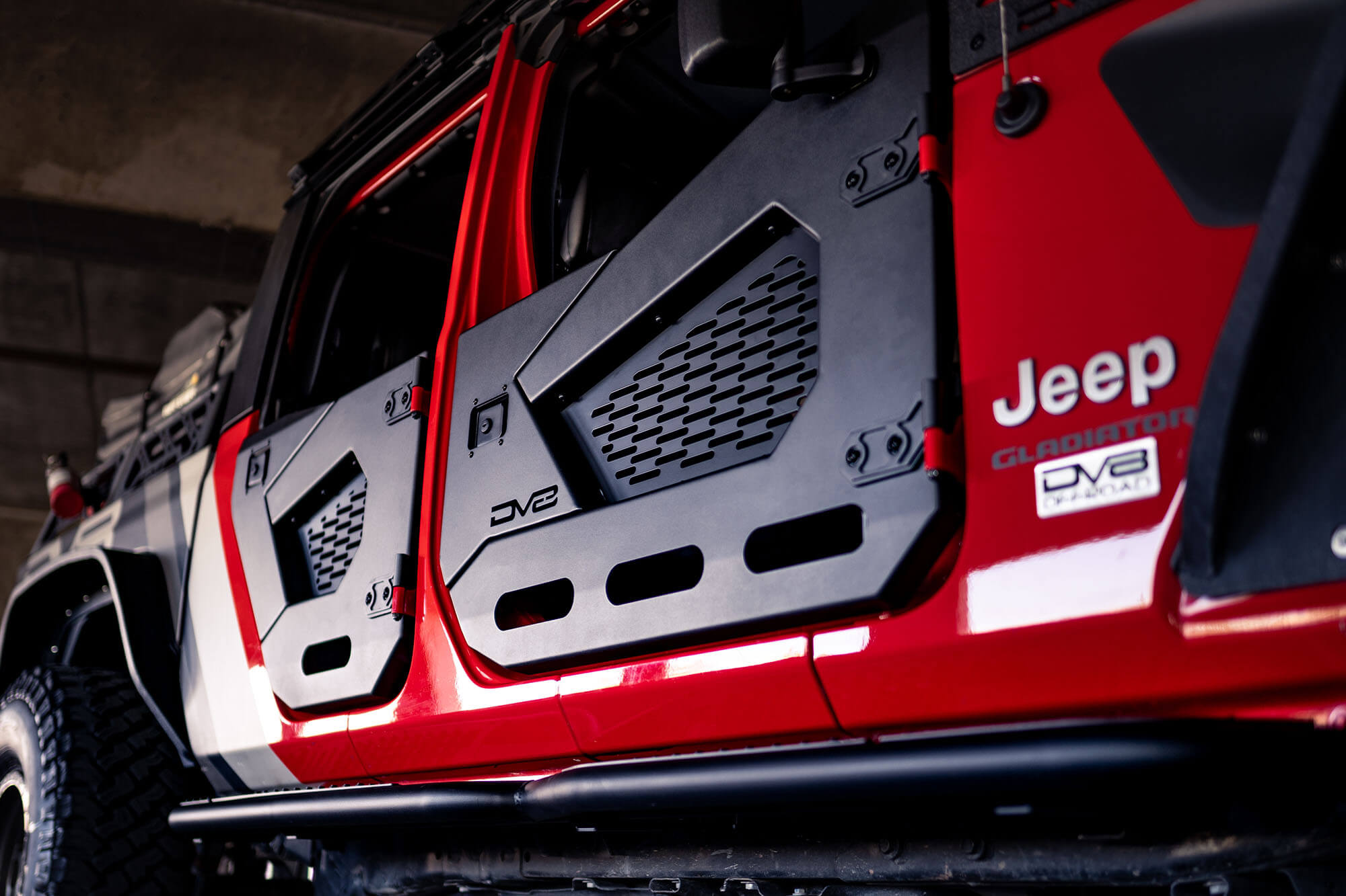 2020 2025 Jeep Gladiator JT Wrangler JL JLU Front 1/2 Doors DV8 Offroad