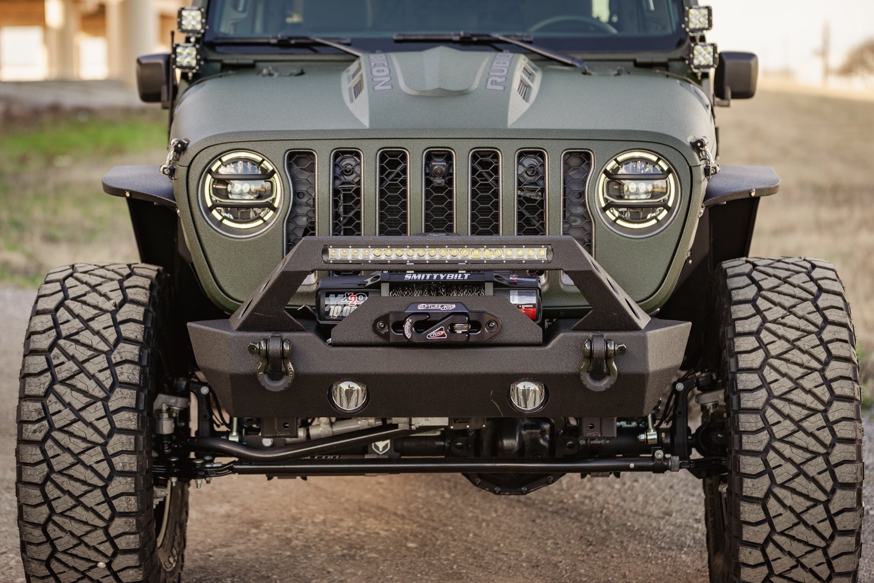 2018 2025 Jeep Wrangler JL JLU Gladiator JT Heat Dispersion Hood Non 392 or Non Mojave DV8 Offroad