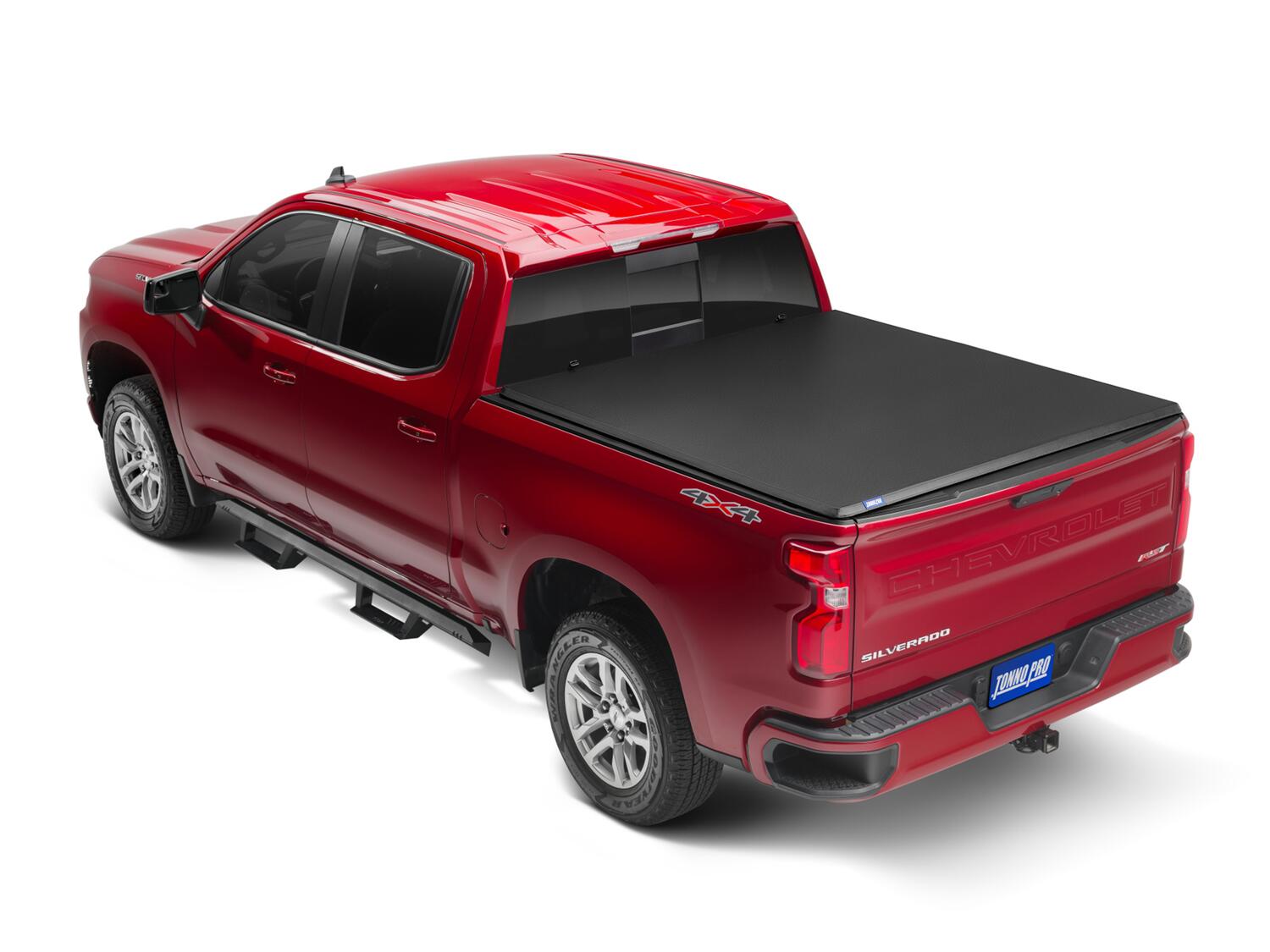 Hard Folding Tonneau Cover 19-26 Silverado/Sierra 1500 6 Foot 7 Inch Tonno Pro