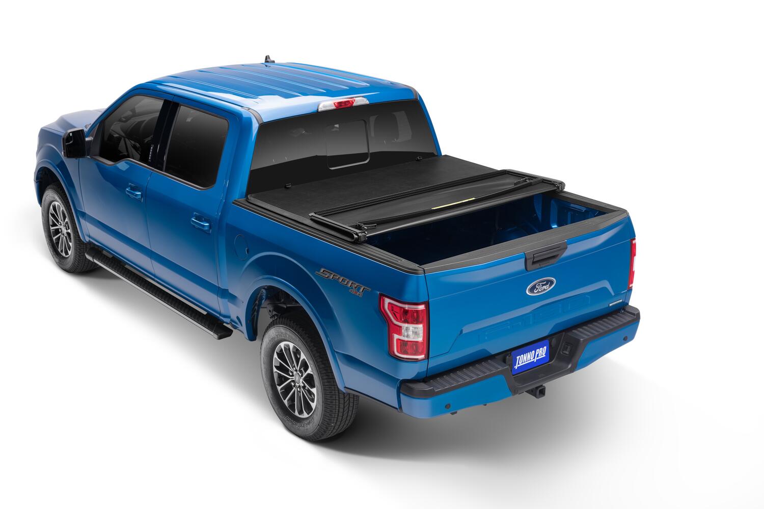 Hard Folding Tonneau Cover 21-26 Ford F-150 5 Foot 5 Inch Tonno Pro