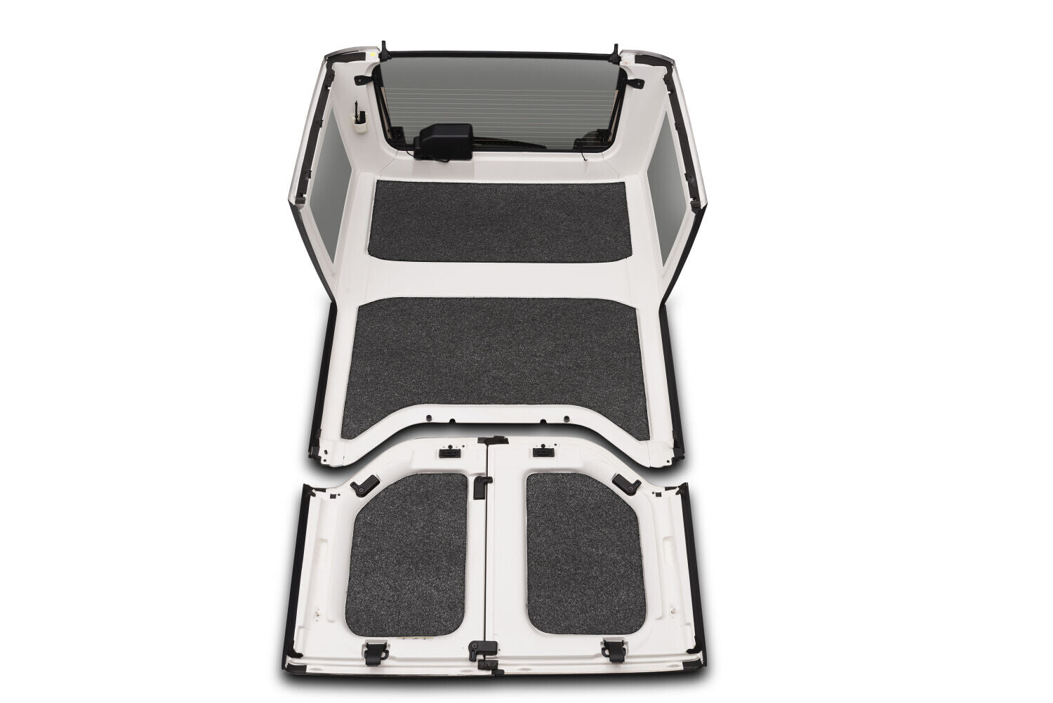 Guardian Comfort Jeep Liner Grey 18-26 Jeep Wrangler 2 Door Husky Liners