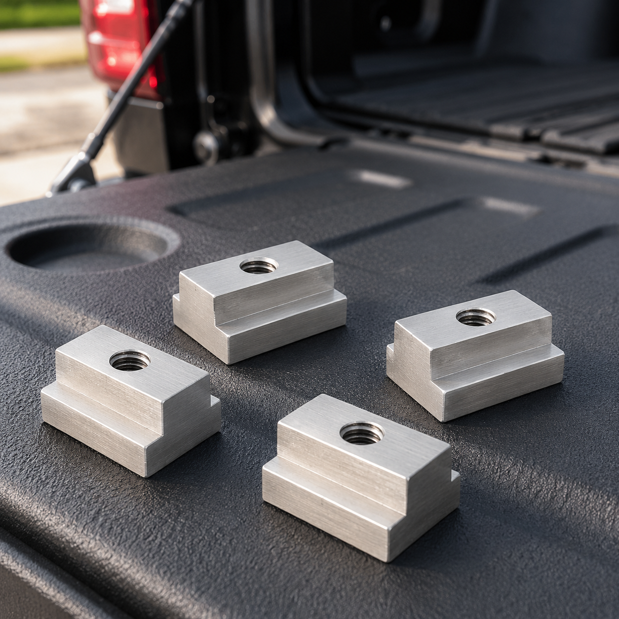 Toyota Tacoma Tundra Jeep Gladiator Bed Rail T-Slot Nuts HMOR