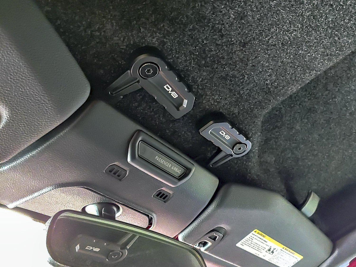 2018 2025 Jeep Wrangler JL & Gladiator JT JLU Billet T Handles for Hard Top DV8 Offroad