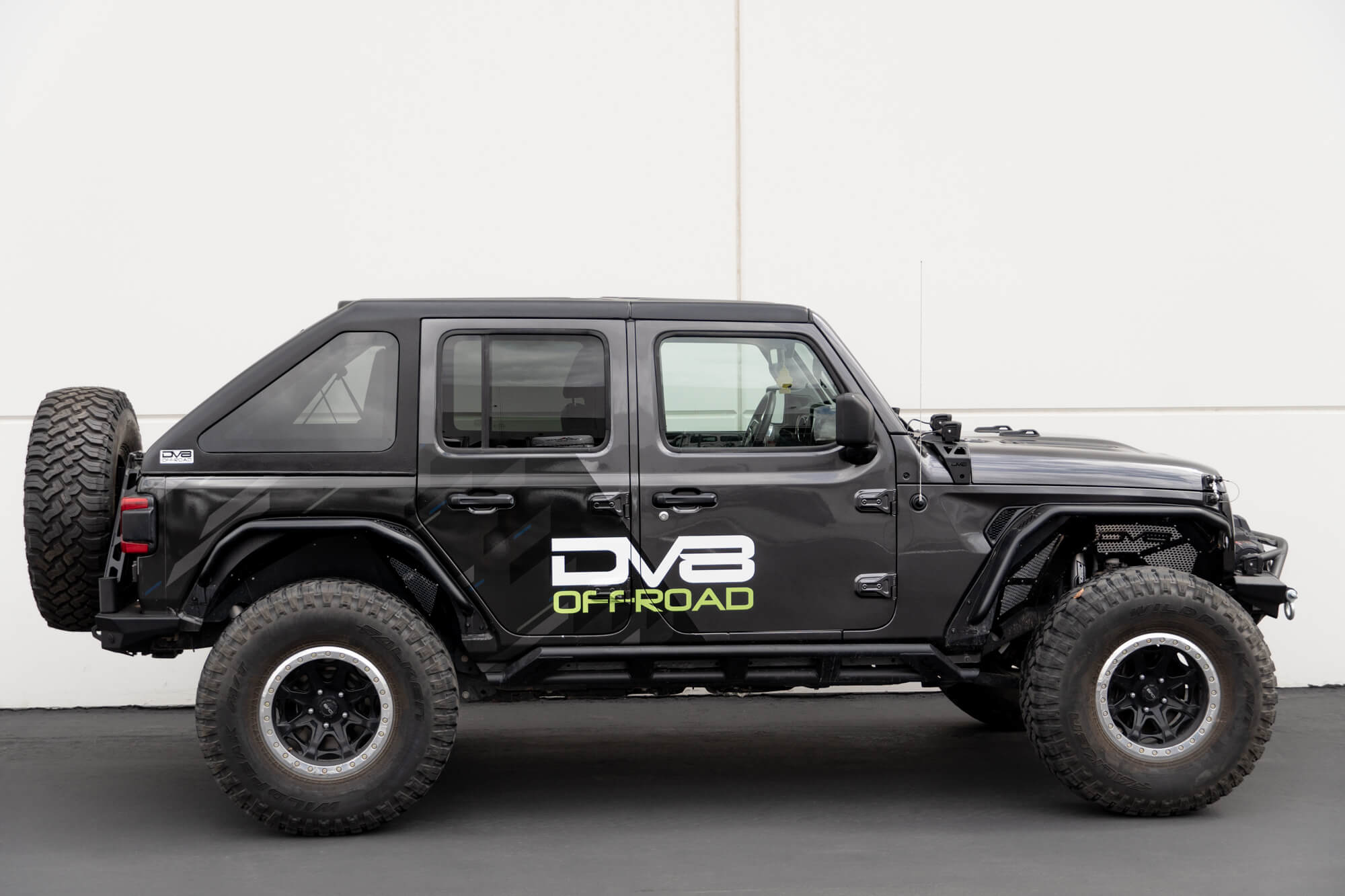 2018 2025 Jeep Wrangler JLU 4 Door Razor Series Fastback Hard Top DV8 Offroad