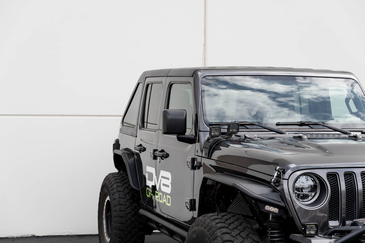 2018 2025 Jeep Wrangler JLU 4 Door Razor Series Fastback Hard Top DV8 Offroad