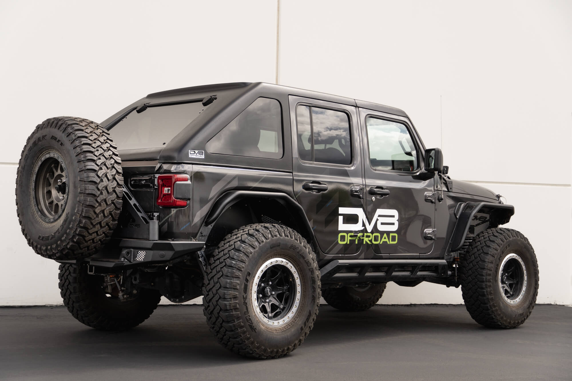2018 2025 Jeep Wrangler JLU 4 Door Razor Series Fastback Hard Top DV8 Offroad