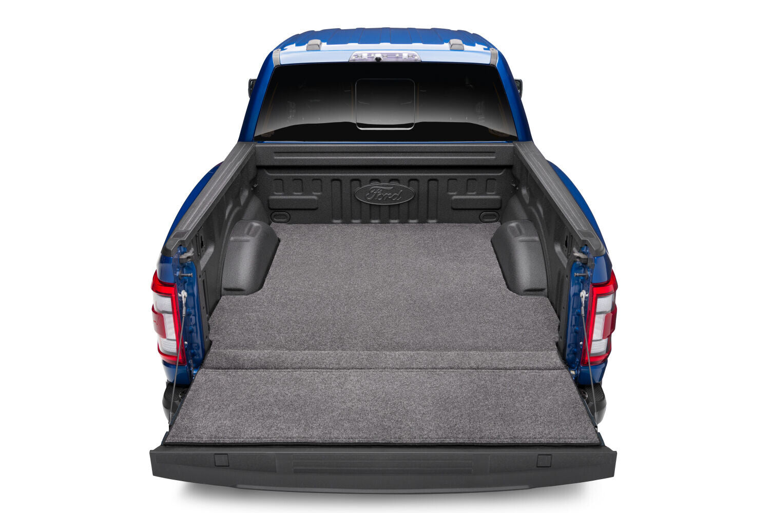 Guardian Comfort Bed And Tailgate Grey Crew Cab 67.1 Inch Bed 15-26 Ford F-150 / Ford F-150 Lightning SuperCrew Cab Pickup Husky Liners