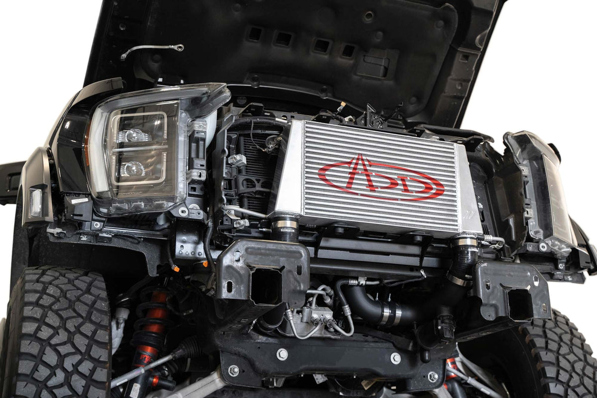 2017-2020 Ford F-150, F-150 Raptor High Mount Intercooler Upgrade Kit Addictive Desert Designs