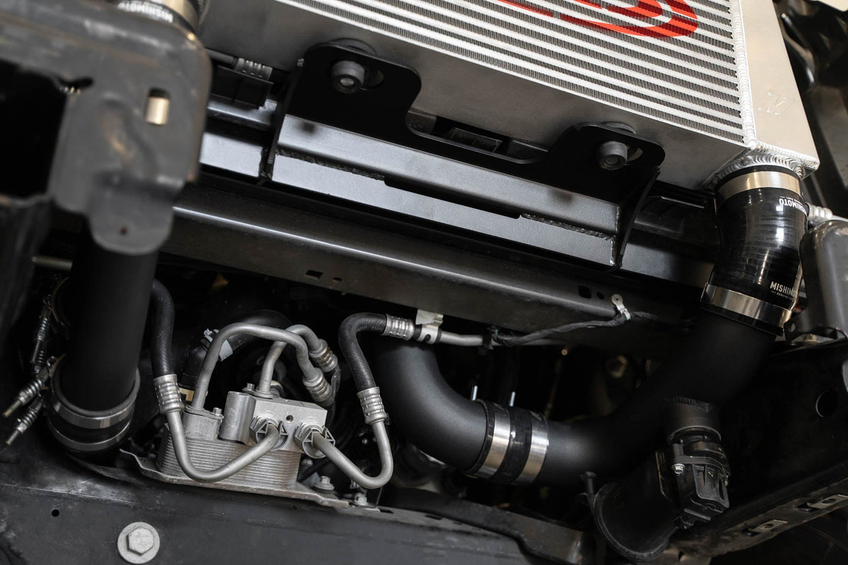 2017-2020 Ford F-150, F-150 Raptor High Mount Intercooler Upgrade Kit Addictive Desert Designs