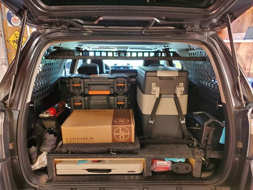 RADO MOLLE Cargo System - 4Runner Molle Panels and Shelf 5G