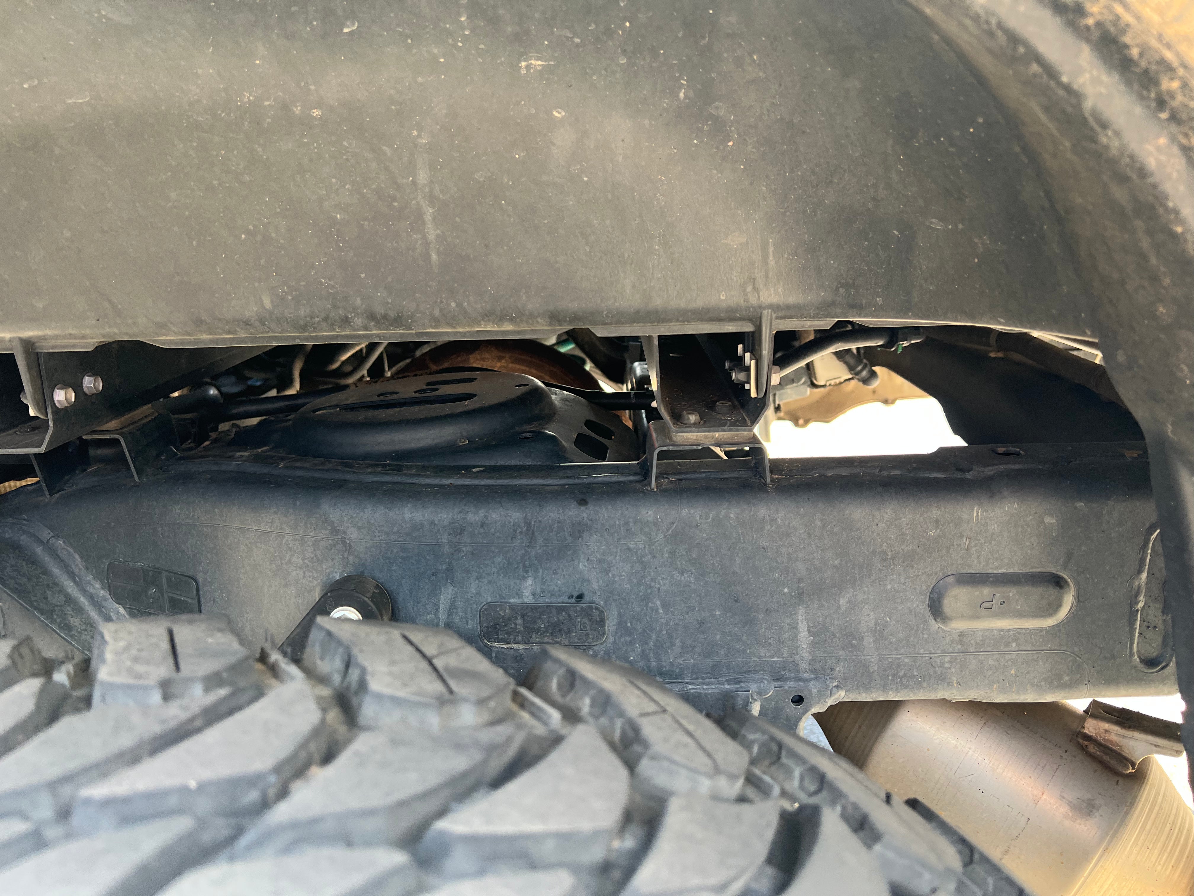2022-2026 Toyota Tundra Rear Splash Guards
