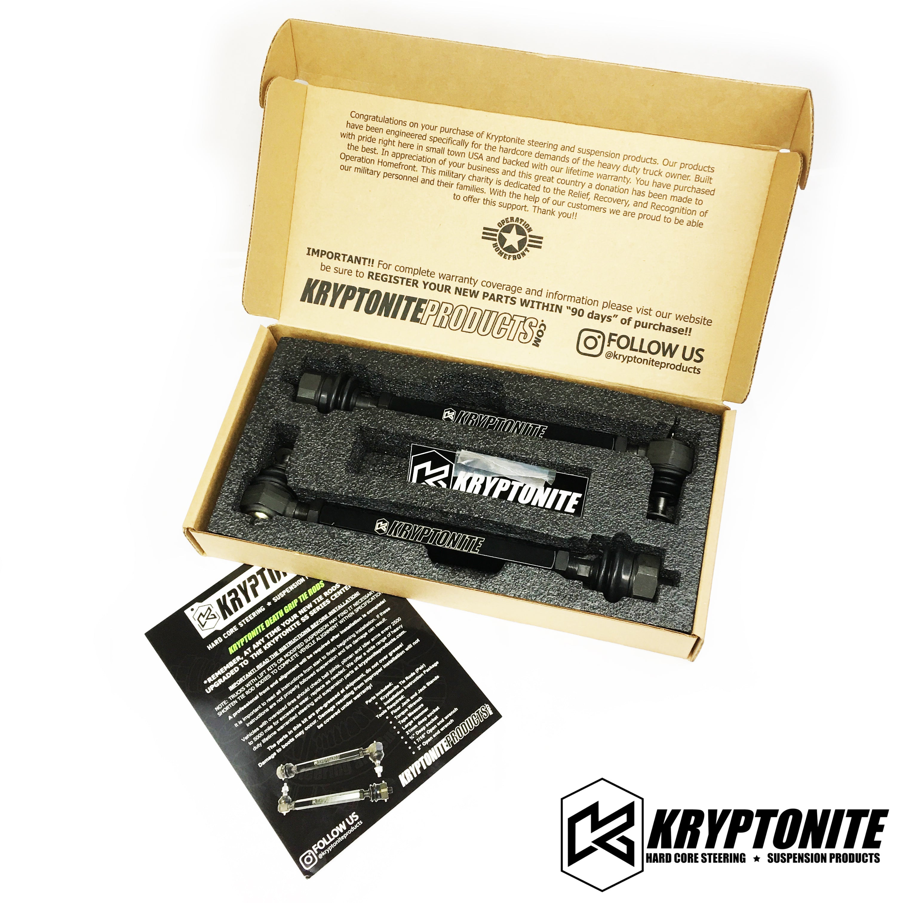 Kryptonite Death Grip Tie Rods 1988-1999