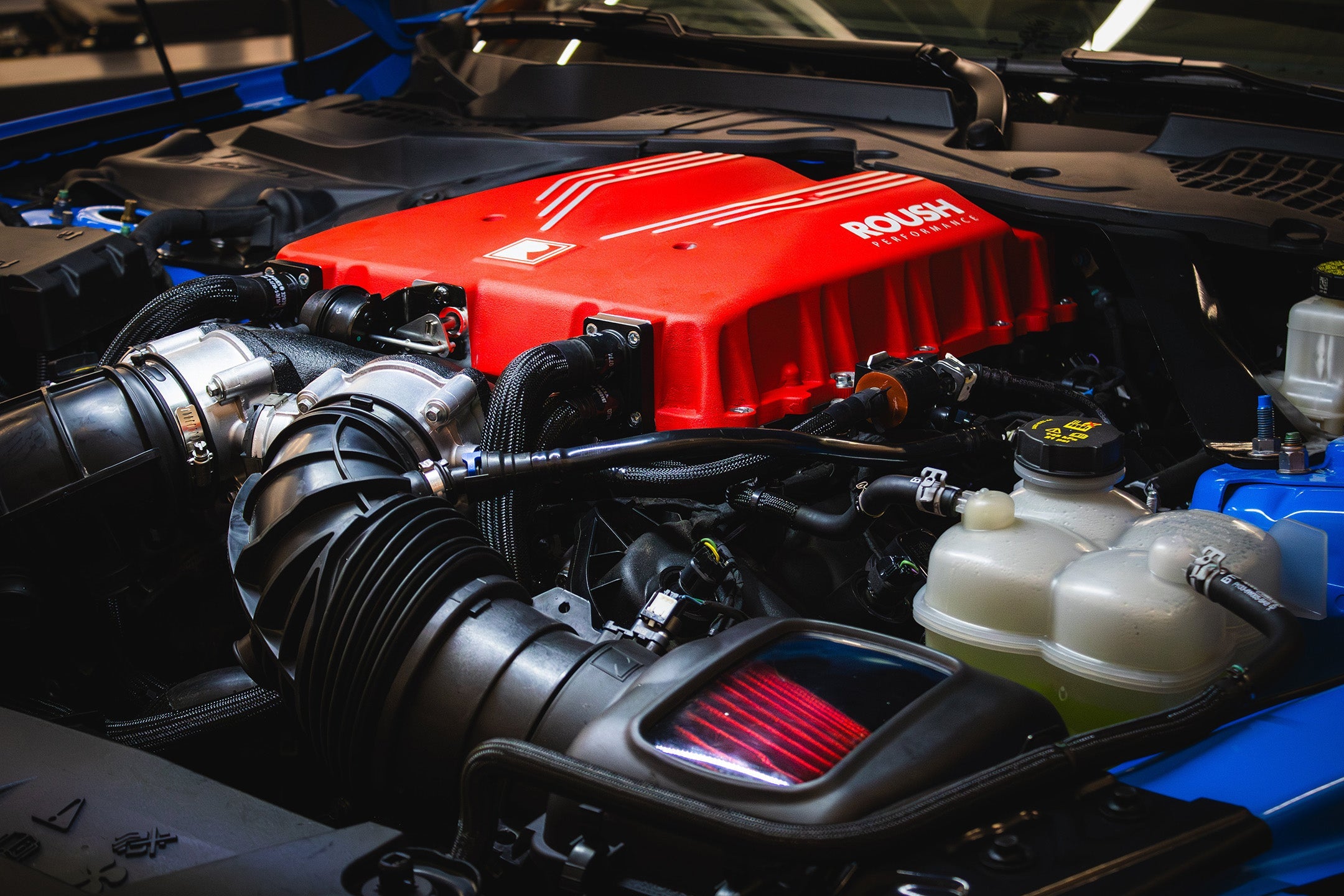 Ford Mustang 5.0L TVS2650 Supercharger Kit - Magnuson and Roush