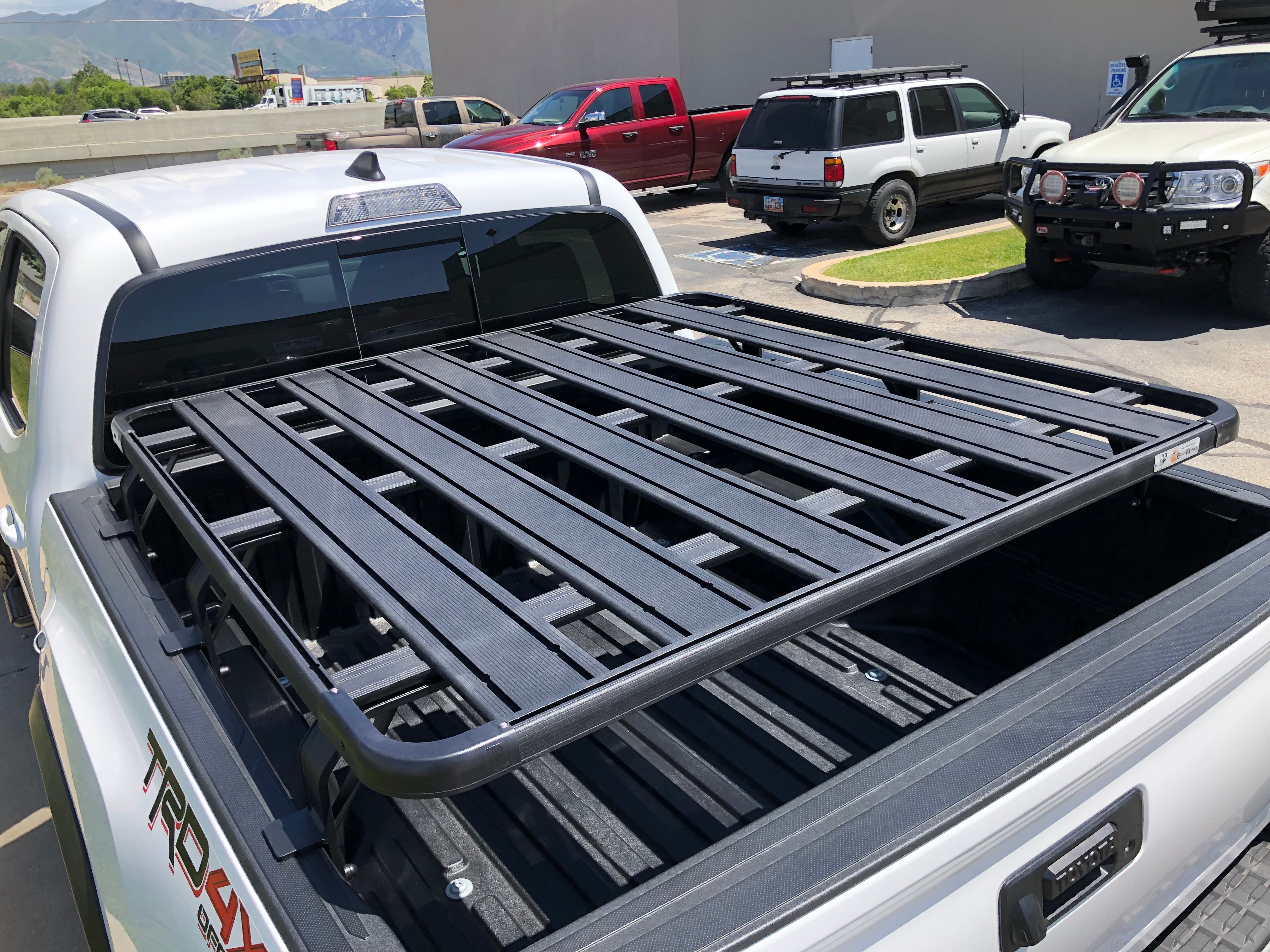 Toyota Tacoma K9 Bed Rail Rack Kit