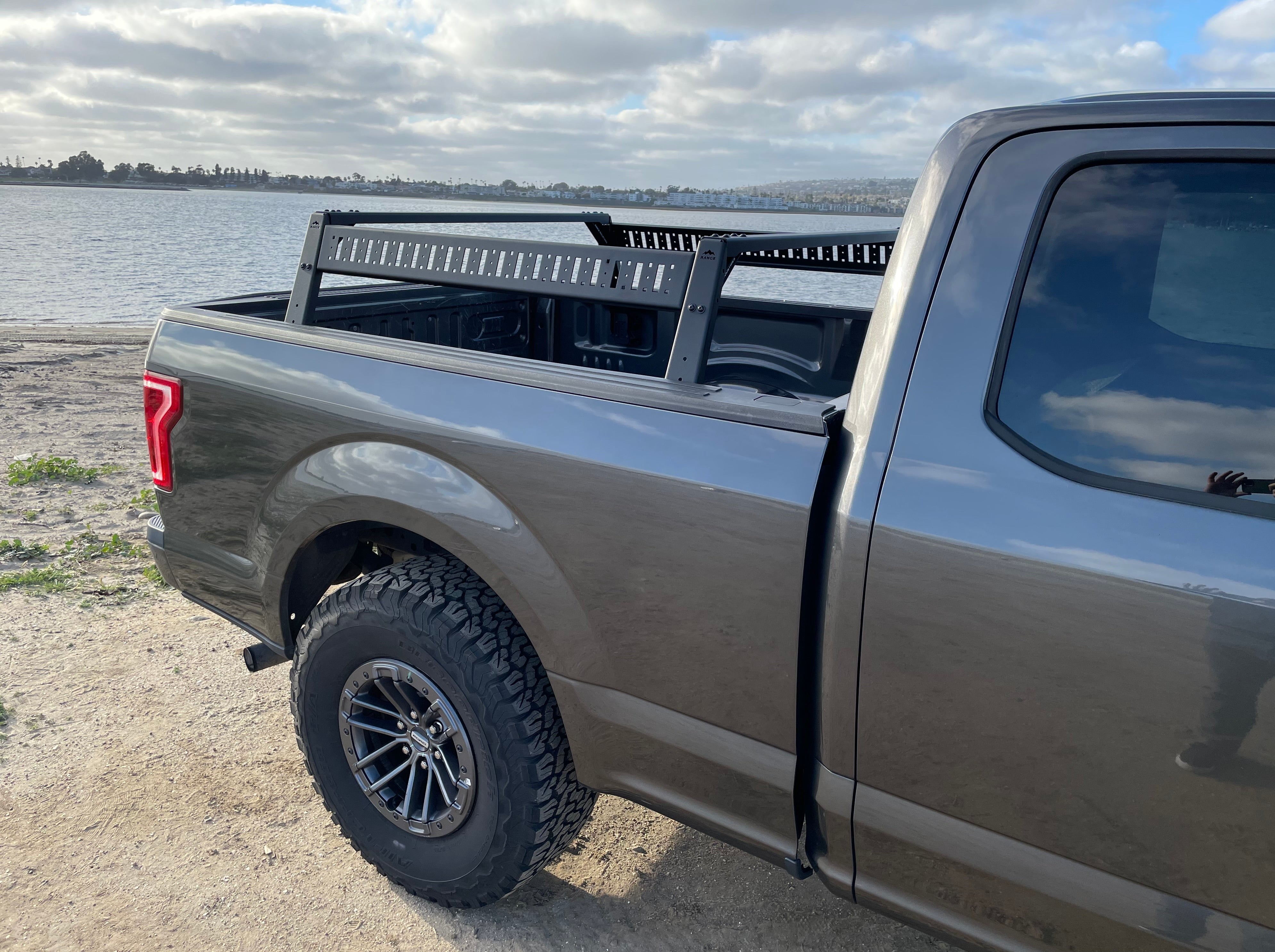 2015+ F-150 Mid Height Rooftop Tent Rack Kit