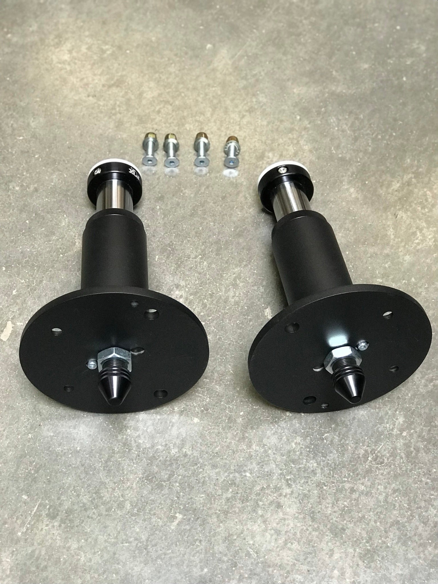 Hydraulic bump stop kit for 2021 and newer Ram TRX, featuring two bump stops and mounting hardware for enhanced offroad performance.