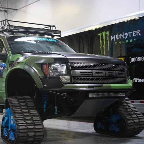 2010-2016 Ford Raptor fenders showcasing a rugged offroad design, enhancing vehicle performance and style.