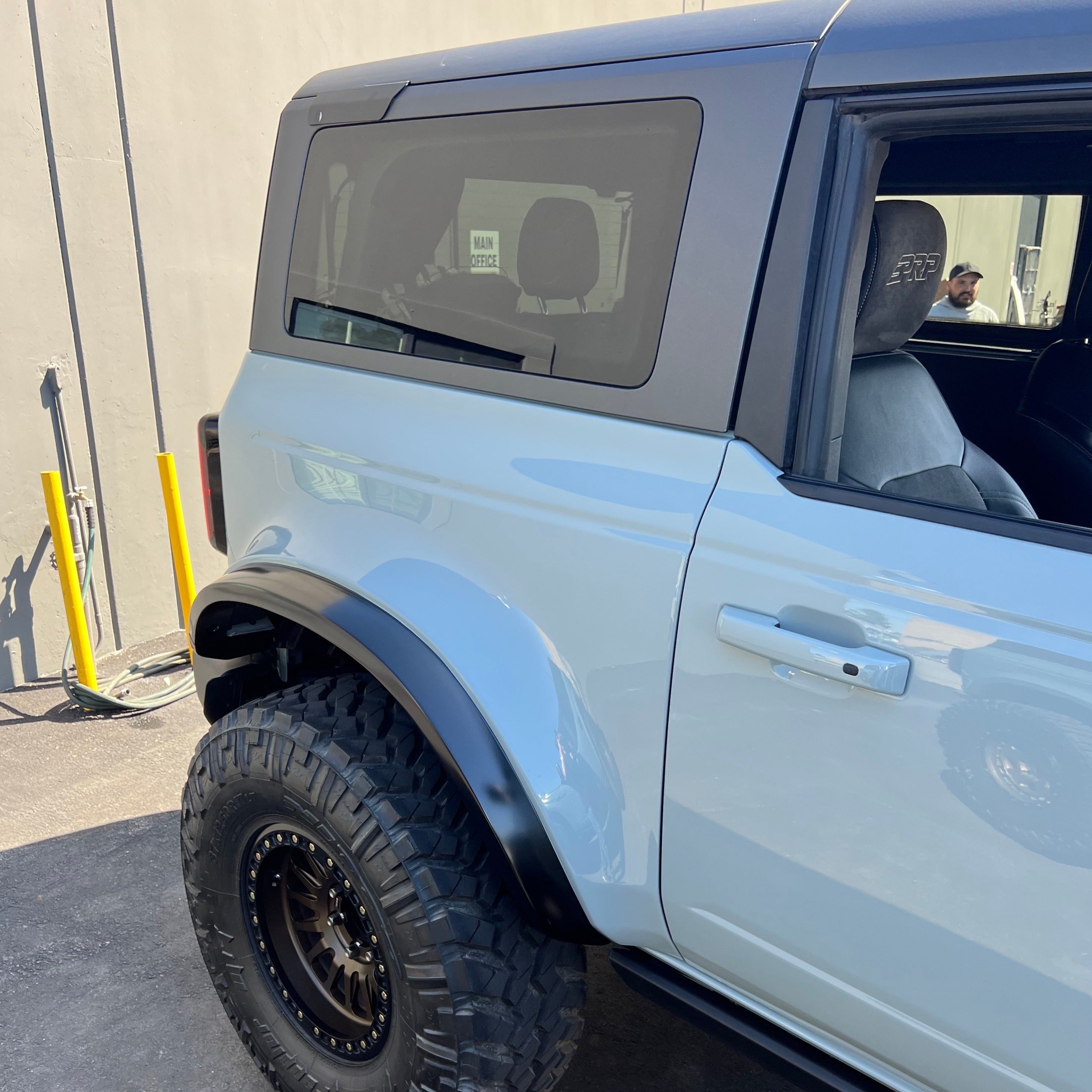2021-2025 Ford Bronco 2-Door Rear Quarter Kit showcasing a rugged design and enhanced off-road capabilities.