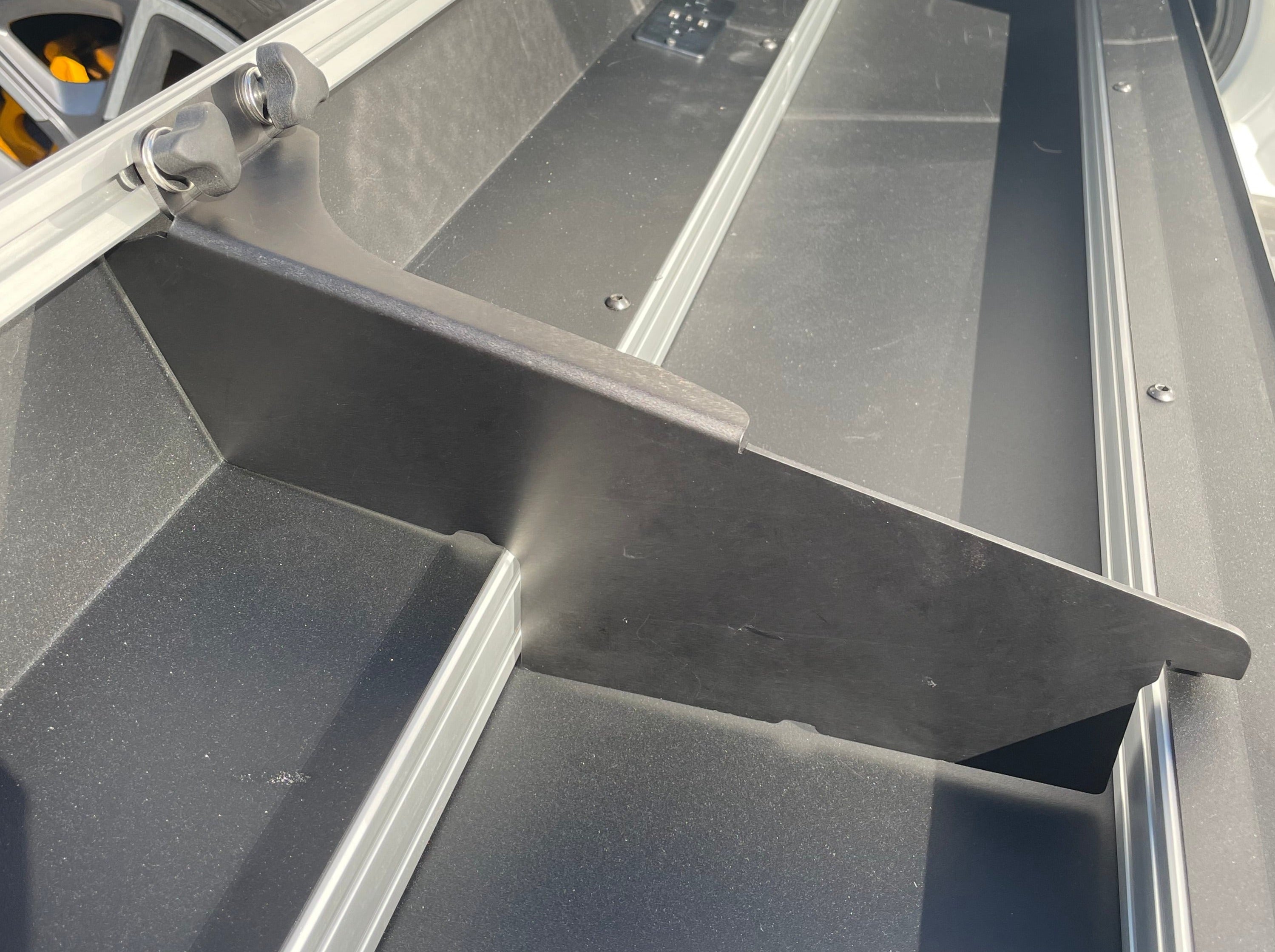 Gear Tunnel Slide Tray Divider Compatible With Rivian R1T