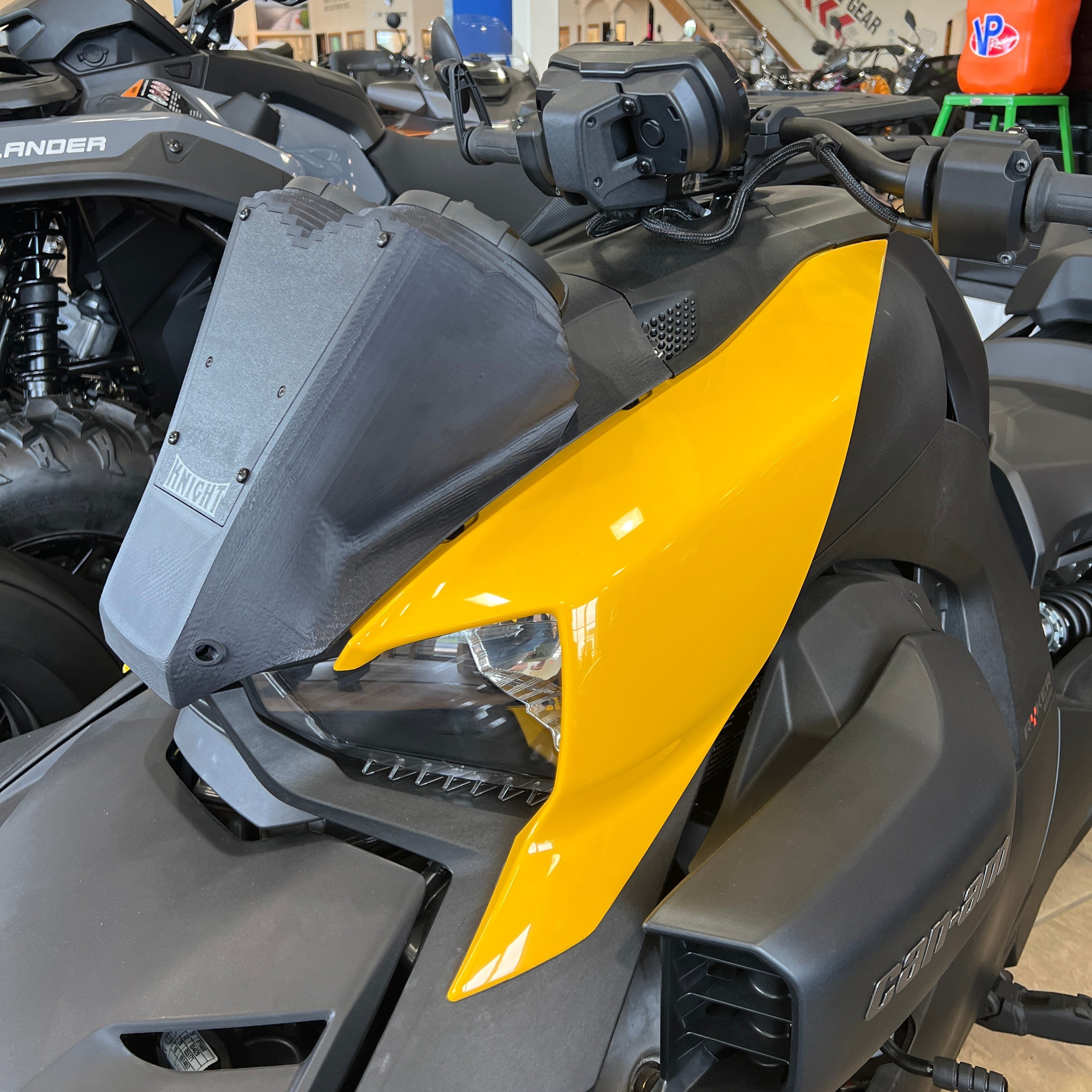 Can-Am Ryker 2-Speaker Bluetooth Hood Replacement Housing Only