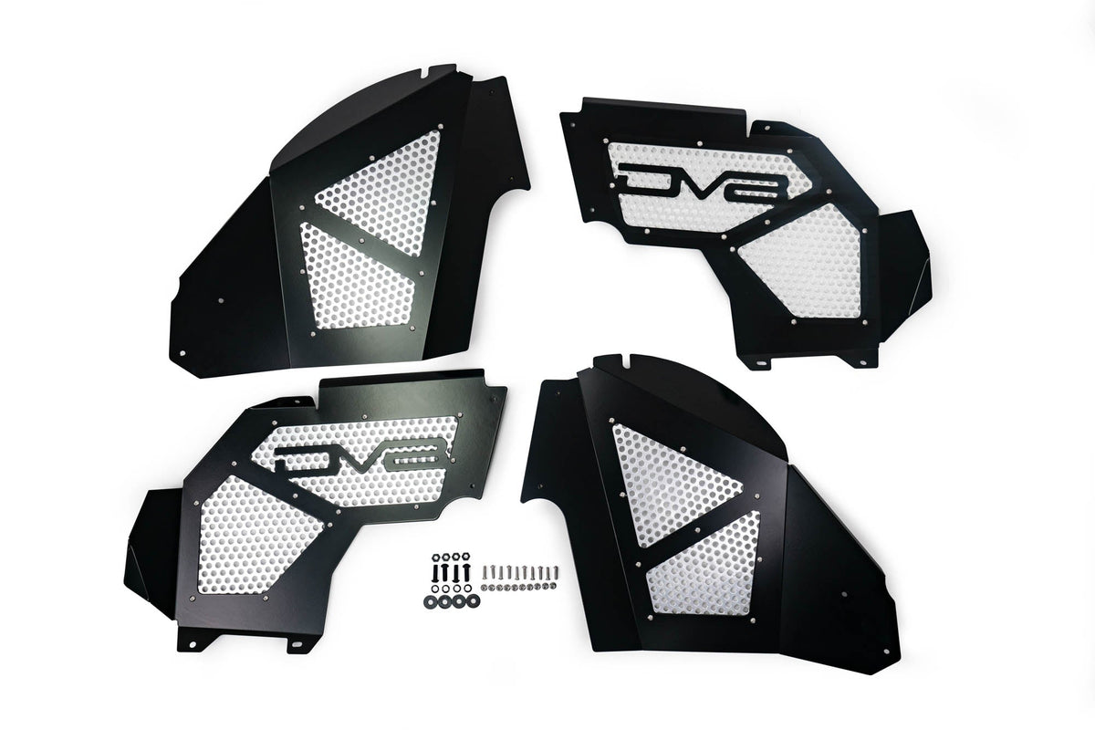 2018 2023 Jeep Wrangler JL JLU Gladiator JT Front Inner Fenders DV8 Offroad