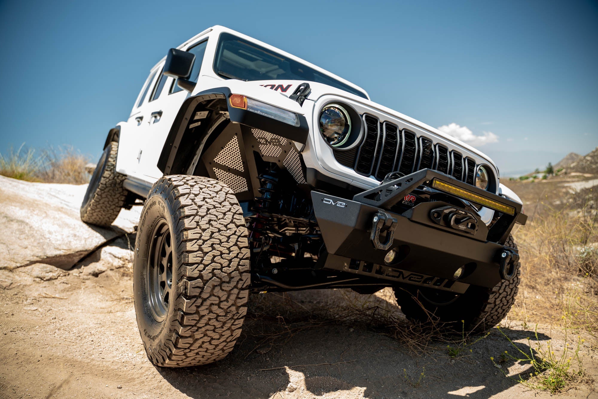 2018 2025 Jeep Wrangler JL JLU Gladiator JT Front Inner Fenders DV8 Offroad