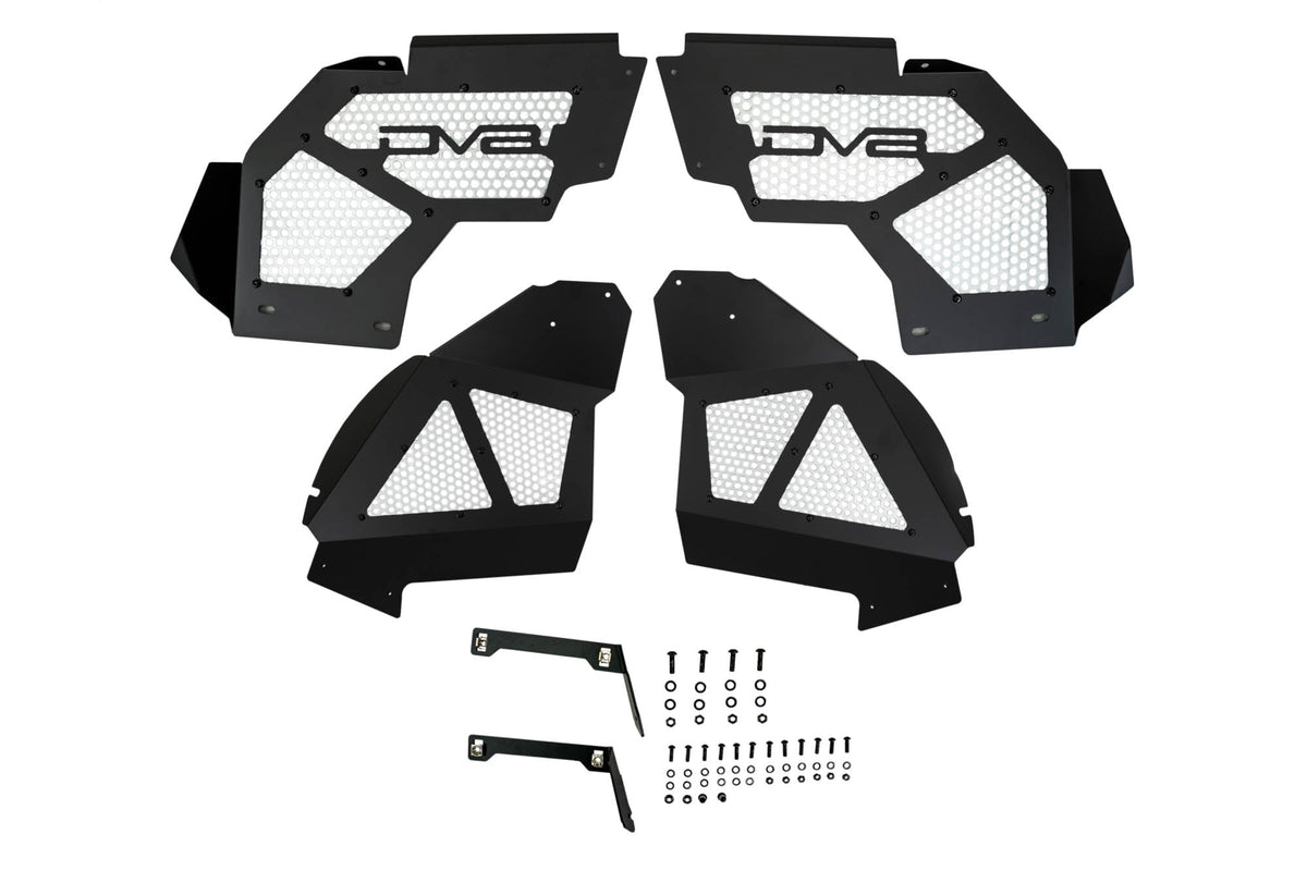 2018 2025 Jeep Wrangler JL JLU Gladiator JT Front Inner Fenders DV8 Offroad