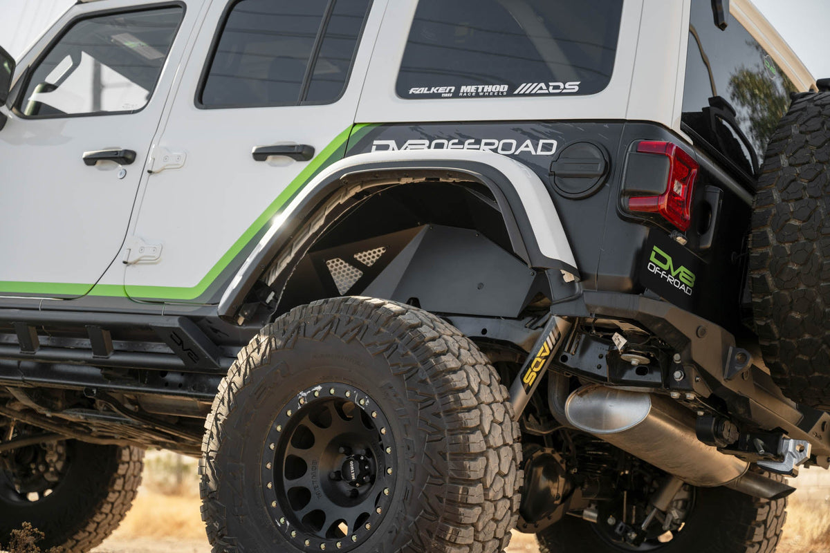 2018 2024 Jeep Wrangler JL JLU Rear Inner Fenders DV8 Offroad