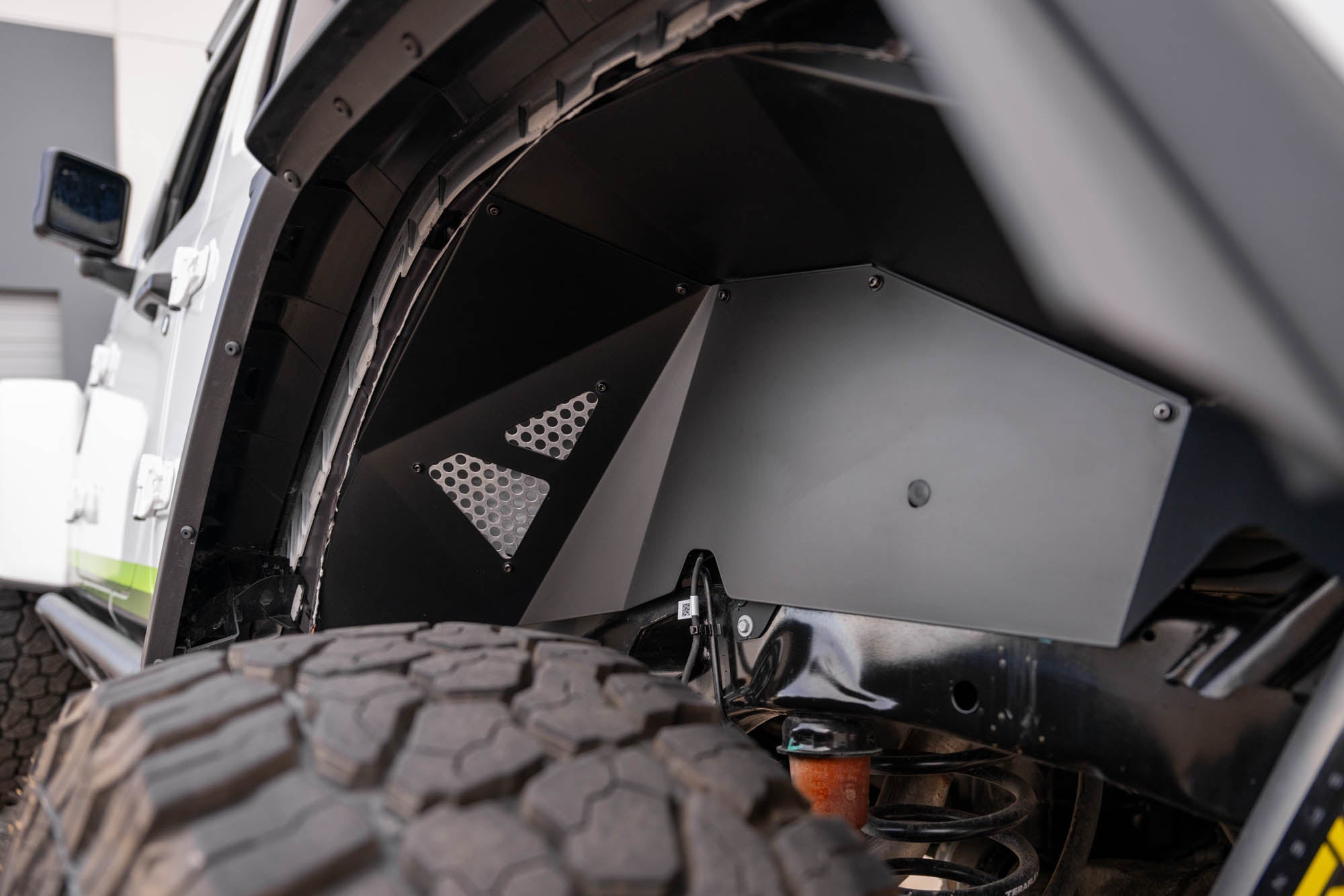 2018 2024 Jeep Wrangler JL JLU Rear Inner Fenders DV8 Offroad