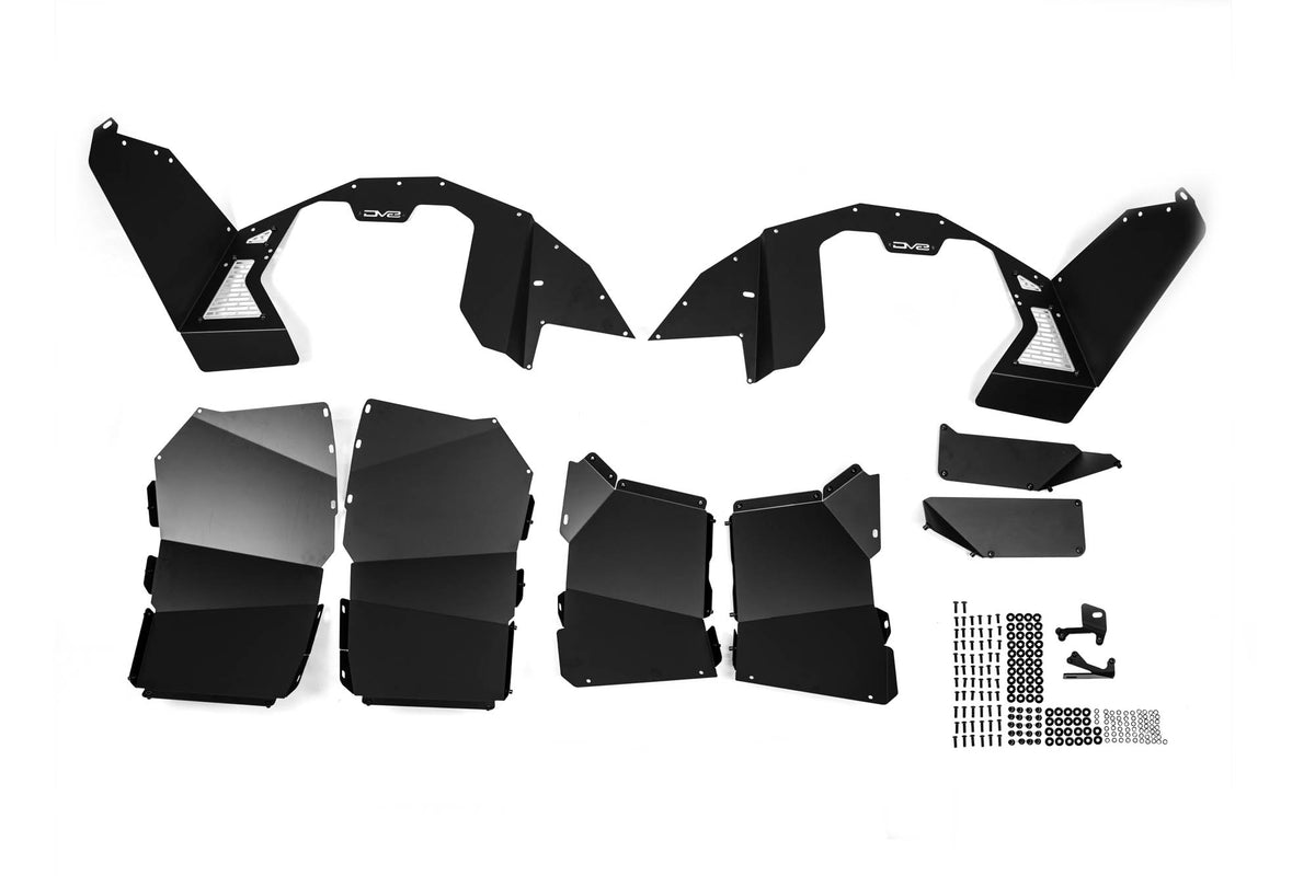 2021 2025 Ford Bronco Addictive Desert Designs Front Inner Fenders DV8 Offroad