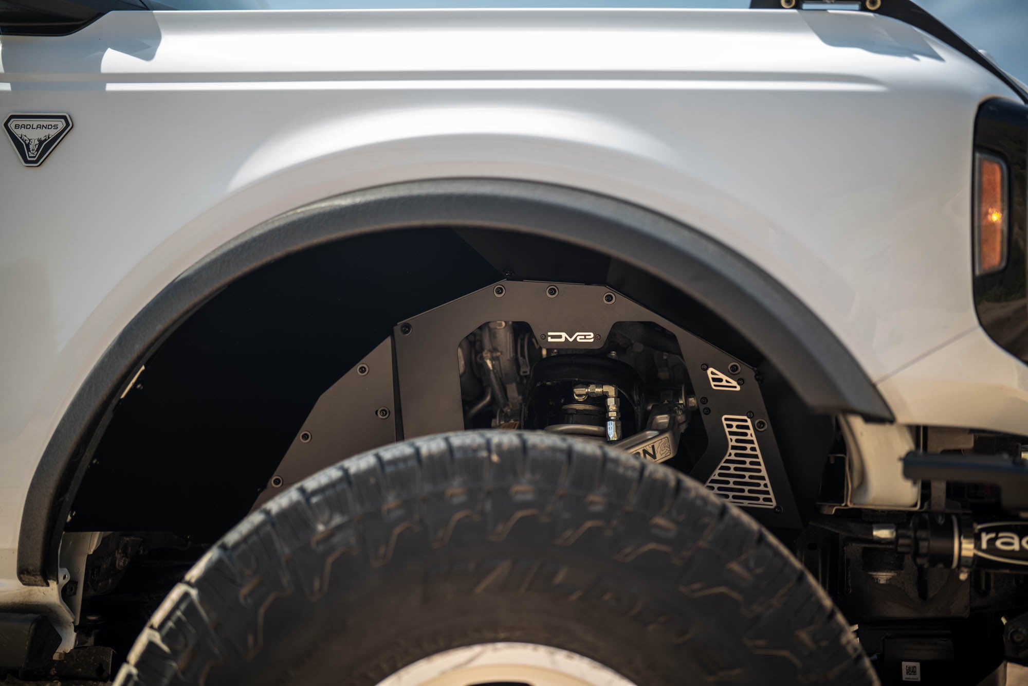 2021 2025 Ford Bronco Addictive Desert Designs Front Inner Fenders DV8 Offroad