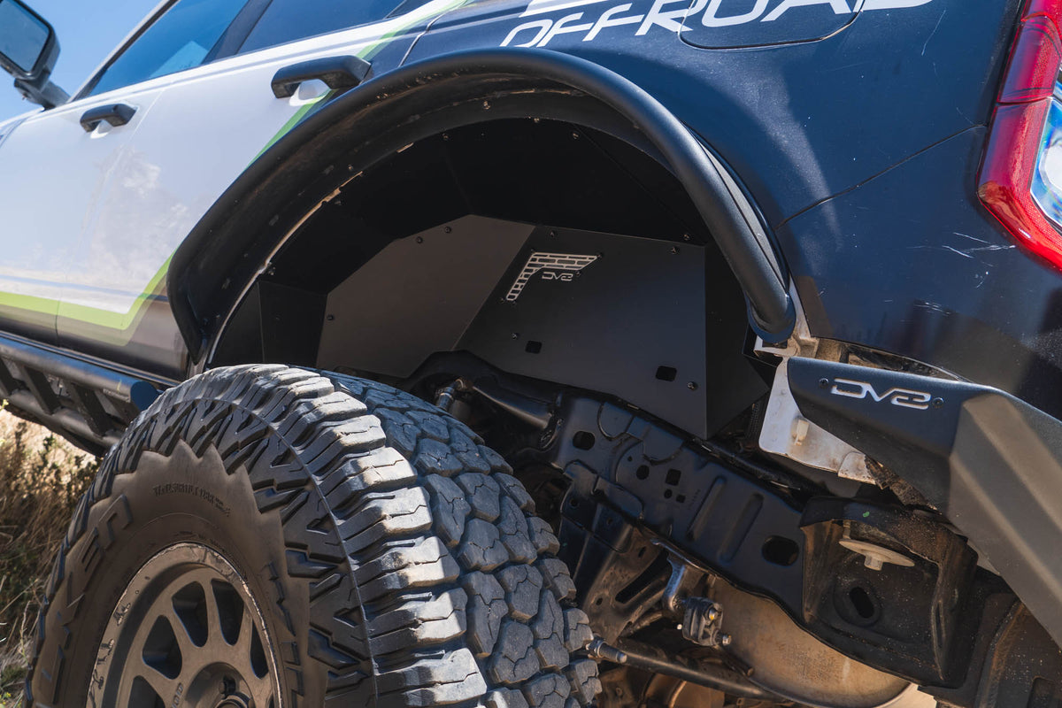 2021 2025 Ford Bronco Rear Inner Fenders DV8 Offroad