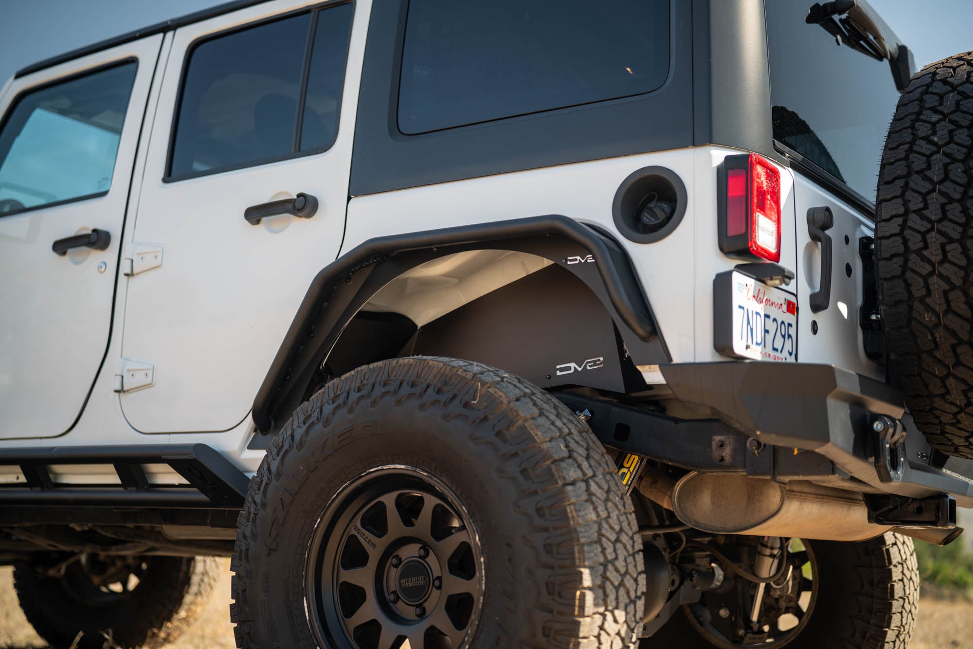 2007 2018 Jeep Wrangler JK Rear Inner Fenders DV8 Offroad