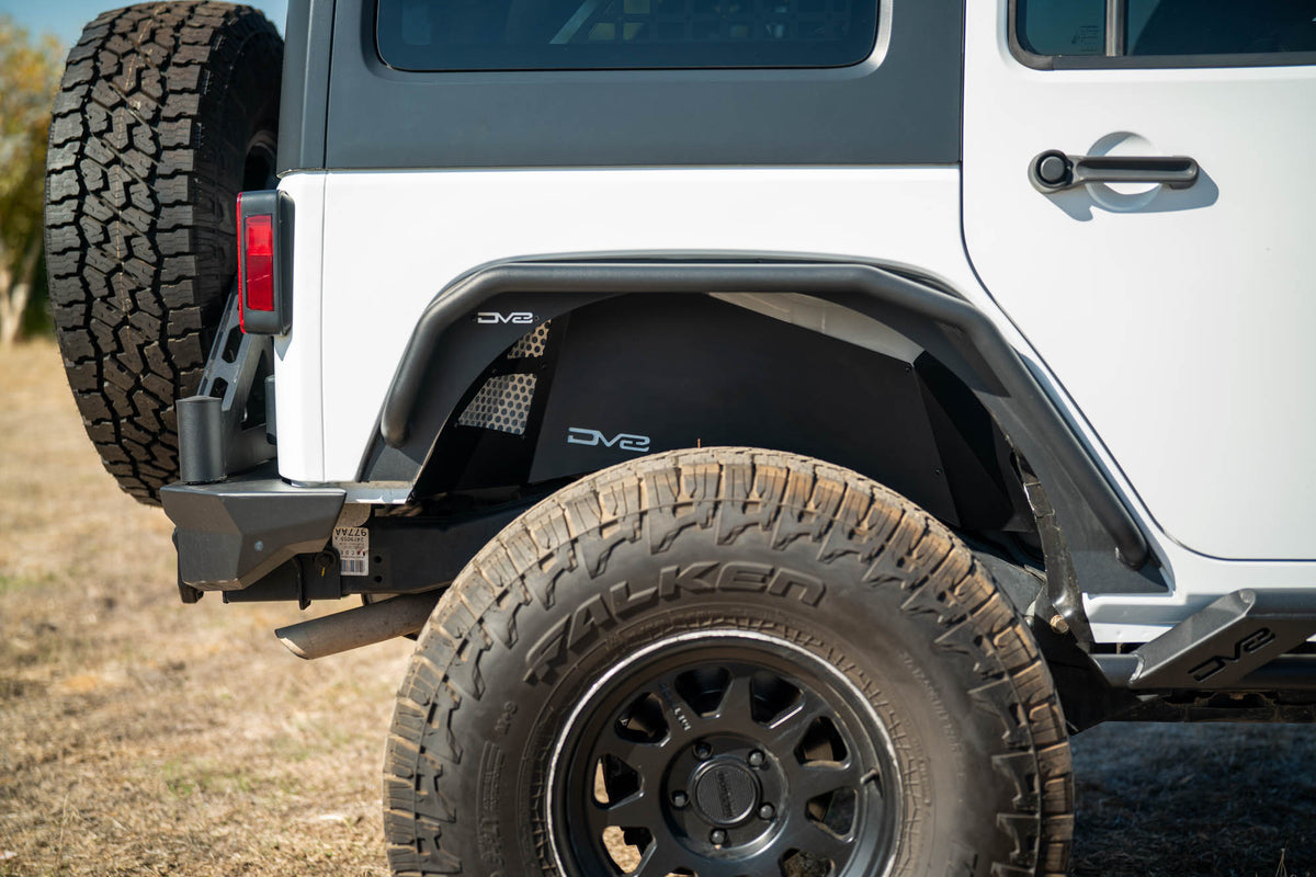 2007 2018 Jeep Wrangler JK Rear Inner Fenders DV8 Offroad