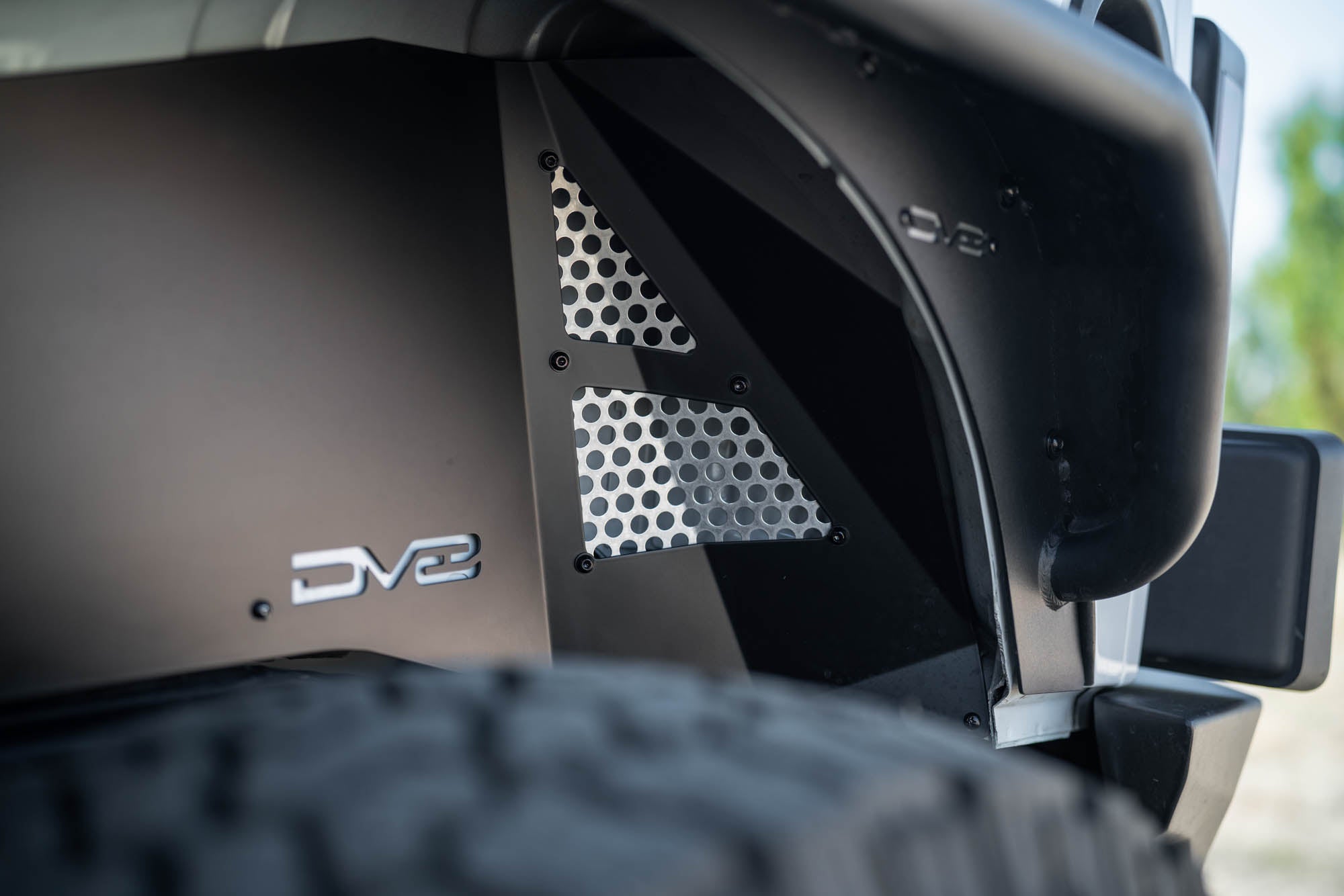2007 2018 Jeep Wrangler JK Rear Inner Fenders DV8 Offroad