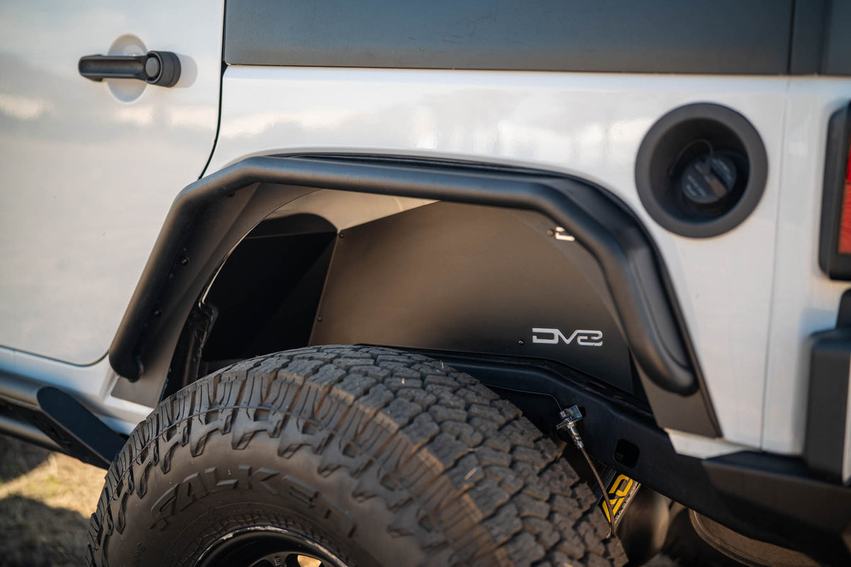 2007 2018 Jeep Wrangler JK Rear Inner Fenders DV8 Offroad