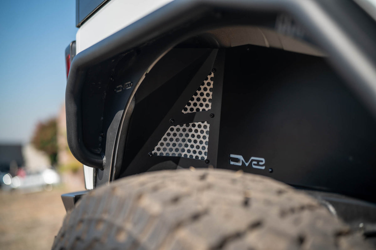 2007 2018 Jeep Wrangler JK Rear Inner Fenders DV8 Offroad
