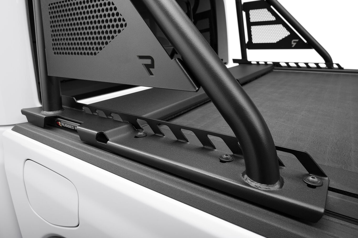 ARC Sports Bar 2020-2024 Jeep Gladiator TX Blk Works with Roll-N-Lock and Rugged Ridge Armis Retractable Bed Cover Only NFab