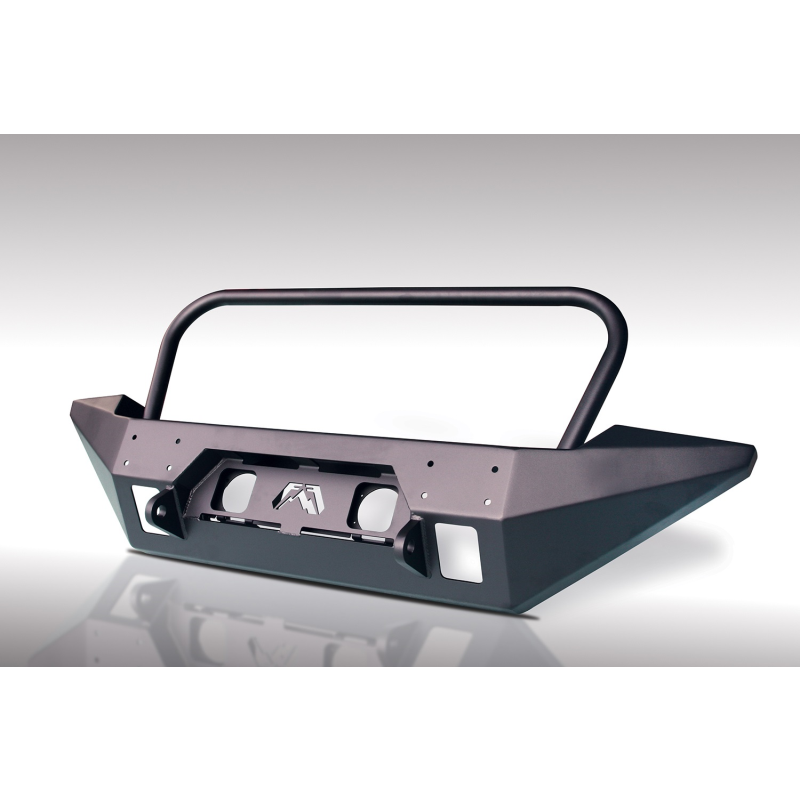 Fab Fours FMJ Full Width Winch Front Bumper w/ Grille Guard Model JK07-B1858-1