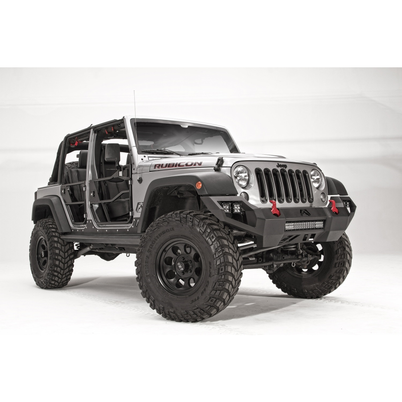 Fab Fours Vengeance Front Bumper Model JK07-D1851-1