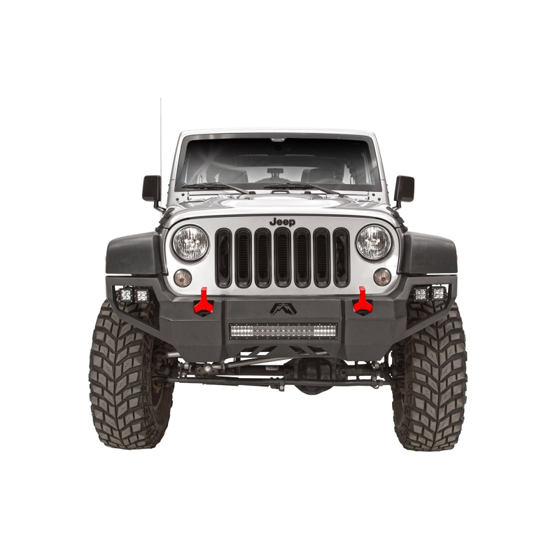 Fab Fours Vengeance Front Bumper Model JK07-D1851-1