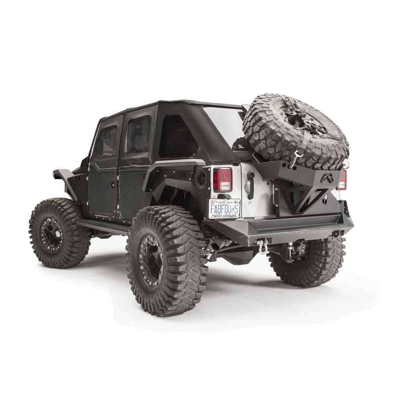Fab Fours Fender Flare Powdercoated Model JK1005-1