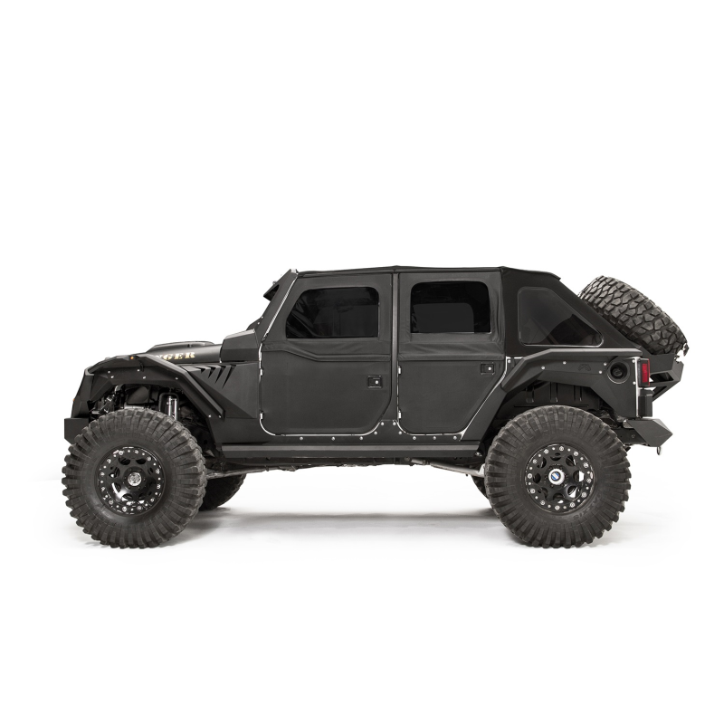Fab Fours Fender Flare Powdercoated Model JK1005-1