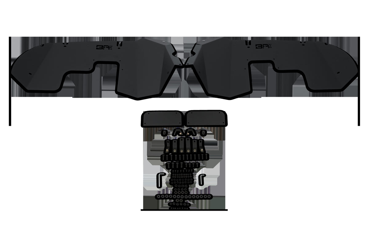 2018- 2026 Jeep Wrangler JL And Gladiator JT Front Fender Liners Body Armor 4X4