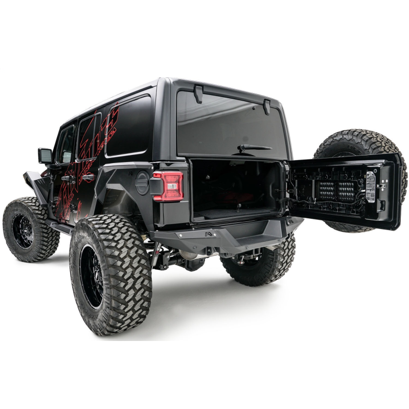 Fab Fours Heavy Duty Rear Bumper Model JL18-Y1851-1